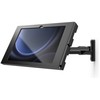 Compulocks Group „Compulocks Galaxy Tab S9/S9FE 10.9" Apex Enclosure“ sukamasis sieninis laikiklis, juodas, 27,9 cm (11"), „Samsung“, „Galaxy Tab S9 FE“ | 10.9" | 2023 | SM-X516B, SM-X510 „Galaxy Tab S9“ | 11"| 2023 | SM-X716B, SM-X710, 27,7 cm (10.9")