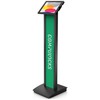Compulocks stovas Compulocks iPad 10.9'' 10th Gen Swell Enclosure Brandable Floor Stand Juodas, 27,7 cm (10.9''), Apple, iPad (10th gen.) 2022, A2757, A2777, 27,7 cm (10.9''), Juodas, Aliuminis, Plienas