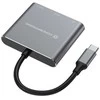 Adapteris AV Conceptronic CONCEPTRONIC Dock USB-C->HDMI,USB3.0,PD 0.25m gr