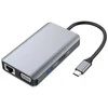 Adapteris AV Conceptronic CONCEPTRONIC dokas USB-C->HDMI,VGA,GbE,3xUSB3.0,100WPD0.25mgr