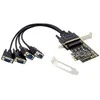 Conceptronic CONCEPTRONIC PCI Express Card 4-Port RS232 (DB9) Adapteris