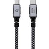 Kabelis USB Conceptronic USB-C - USB-C 1.2 m Juodas (ETTA07B12)