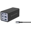 Įkroviklis Conceptronic CONCEPTRONIC Ladegerät 6Port 200W,4xUSB-C,2xUSB-A +3-in-1 sw