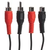 Connectech Beslagmbler Connectech Phono prailginimo kabelis. 5 m. Juodas