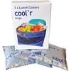 G.Lunch Cool'r 3 x pietų šaldymo krepšiai