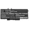 CoreParts Nešiojamas kompiuteris Baterija for Dell 62.32Wh Li-ion 15.2V 4100mAh