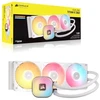 Corsair Microsystems CORSAIR iCUE LINK TITAN II 360 RX RGB Baltas 360 mm skysčio aušinimo radiatoriaus procesoriaus aušintuvas