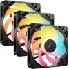 Corsair RS Series RS120-R ARGB PWM Fan – 3-Pack, 120mm, juodas