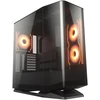 COUGAR Midi Tower korpusas, FV270 ARGB, juodas, Midi Tower, PC, juodas, ATX, CEB, EATX, micro ATX, Mini-ITX, metalas, plastikas, grūdintas stiklas, žaidimams