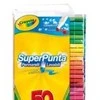 Crayola, Inc. Crayola Supertips nuplaunami žymekliai, 50 vnt.