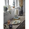 CREATIVE COLLECTION Malina gėlių vazono užvalkalas, mėlynas, akmens masės dirbiniai