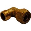 Solar Plus 18 mm x 3/4 kampinis su įmova PEX