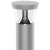 Sieninis šviestuvas Solar Plus AVENIDA stulpelis 1000 mm. 13,5 W 1200 lm 3000 K R9006 - PROFESIONALUS