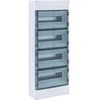 SPELSBERG Skydinė plokštė AKE 48, 4x12(+2) modulių. A x P x G: 750x300x142 mm. IP 55 polistirenas, šviesiai pilka RAL 7035.