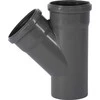 Gebr Ostendorf Kunststoffe HT Safe atšakinis vamzdis 110/110 mm 45 gr. Greitesnis ir paprastesnis montavimas su naujais patentuotais sandarinimo žiedais, sudarytais iš 3 lūpų.