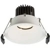 Solar Plus INVERSO II 90 Įleidžiamas šviestuvas 15W 1300LM 3000K CRI90 DALI, išpjova Ø90mm balta - PROFESSIONAL