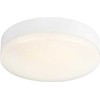 Solar Plus LED lubinis šviestuvas „Moon Basic 255 S“, 3000K/4000K, perjungiamas DIP jungikliu. 880–900 lm, 11 W, IP44, 230 V. Dienos šviesos jutiklis. STANDARTINIS.