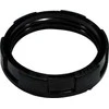 Tekniskbelysnings Industri E27 lizdo žiedas Ø48mm, juodas Ø47x9 mm, termoplastinis