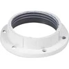 Tekniskbelysnings Industri E27 lizdo žiedas Ø58 mm, baltas