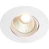 Solar Plus Optic G2 Quick ISO 230V DALI baltas Tune 2000-3000K 350 lm Ra>95 3 SDCM 6 W IP 44 su DALI-2 maitinimo šaltiniu