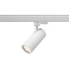 Solar Plus „Optic Track XS“ 3 fazių šviestuvas, 36°, baltas, 2700K/3000K, 9,7 W, 750–770 lm, Ra90, pakreipiamas 90° kampu, pasukamas 360° kampu, IP20. Fazės reguliatorius, 3 fazių.