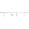 Solar Plus „Optic Track XXS“ komplektas, 1 fazė, 36° balta, 2700K/3000K, 5,4 W, 380–390 lm, Ra90, pakreipiamas 90°, pasukamas 350°, IP20. Fazės reguliatorius, 1 fazė.