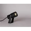 Solar Plus Prožektorius „Spot It M“, juodas, 38°, DIP-Kelvin 3000K/4000K, 1300 lm, 15 W, IP67, 2 m guminis laidas. Įmontuotas fazės pritemdymo valdiklis.