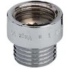 Solar Plus Raudonojo žalvario srieginės jungtys maišytuvo prailginimui 3/8" x 20 mm, jungtis/antgalis chromuotas