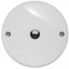 Thorkild Larsen Lizdas su rozete, 5 polių, T formos, Ø80 mm, baltas, 400V, 16A