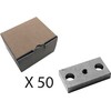 CUBIC 50 vnt. spaustukas, 30 mm