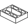 CUBIC Blokelis nr. 3 Cu<10x30 bėgio laikikliui S2000