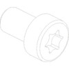 CUBIC cilindrinės galvutės varžtas, torx