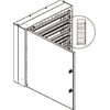 CUBIC Paskirstymo skydas CU-mini 2x3 moduliai, 64 DIN moduliai 380x572x165mm
