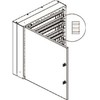 CUBIC Paskirstymo plokštė CU-mini 3x5 moduliai, 189 DIN moduliai 572x956x165mm