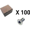 CUBIC dėžutė su 100 įleidžiamomis galvutėmis, „Torx“.