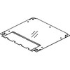 CUBIC Horizontalus dangtis, 2 x 2 moduliai, polikarbonatas