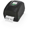 Custom Group Custom LABEL Spausdintuvas D4 202 DISPLAY USB RS232 Juodas