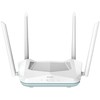 D-Link EAGLE PRO AI AX1500 išmanusis maršrutizatorius, „Wi-Fi 6“ (802.11ax), dviejų dažnių (2,4 GHz / 5 GHz), Ethernet LAN, baltas, stalo maršrutizatorius