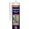 Dana Lim As Dana Glue Danaseal 514 juodas - Sanitarinis ir statybinis silikonas 300 ml, neutralus, didelio elastingumo hermetikas