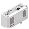 Danfoss Dvigubas presostatas KP 15, LP+HP signalas, kairysis -0,2-7,5 bar, dešinysis 8-32 bar, skirtumas kairysis 0,7-4, dešinysis 4 bar, IP30