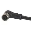 Danfoss ETS kabelis 8 m - kampinė jungtis, lizdas, M12, PVC, 8 m