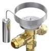 Danfoss T2, R134a/R513A - Termostatinis išsiplėtimo vožtuvas, 3/8'', platėjantis, 1/2'', platėjantis