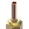 Danfoss T2/TE2 CO2 adapteris 1/4 - 1/4'', platėjantis, 1/4'', lituojamas