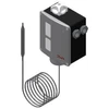 DANFOSS termostatas RT14 temperatūros diapazonas -5-30 °C, 2 metrų kapiliarinis vamzdelis, automatinis atstatymas, IP66, AC1=10A