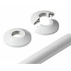Danfoss sieninė rozetė balta t-RTX - apvali t-VHX-DUO-MONO balta