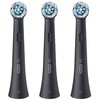 „Oral B iO“ serijos „Ultimate Clean“ keičiamos dantų šepetėlio galvutės – juodos – 3 vnt.