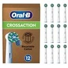 Braun Oral-B CrossAction , 12 pc(s), Baltas, 3 month(s), Oral-B, Box