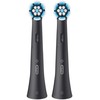 Oral-B iO Dantų šepetėlis Heads Gentle Cleaning 2 pcs juodas