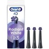 KOŃCÓWKI ORAL-B IO RADIANT Baltas WB-3 Juodas (3-PAK)