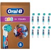 Oral-B Vaikiški „Žmogus-voras“ keičiami dantų šepetėlių antgaliai – 8 vnt. pakuotė
